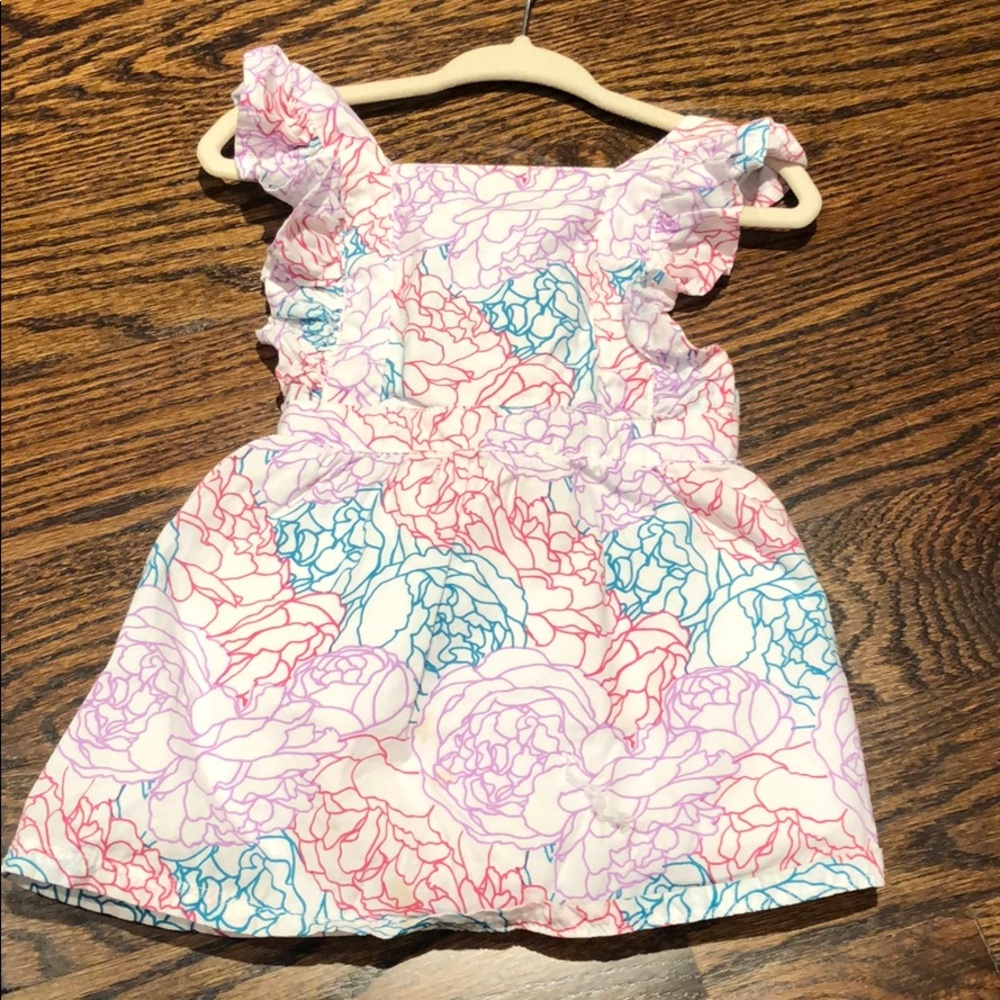 Ruffle Butts Floral Sun Dress